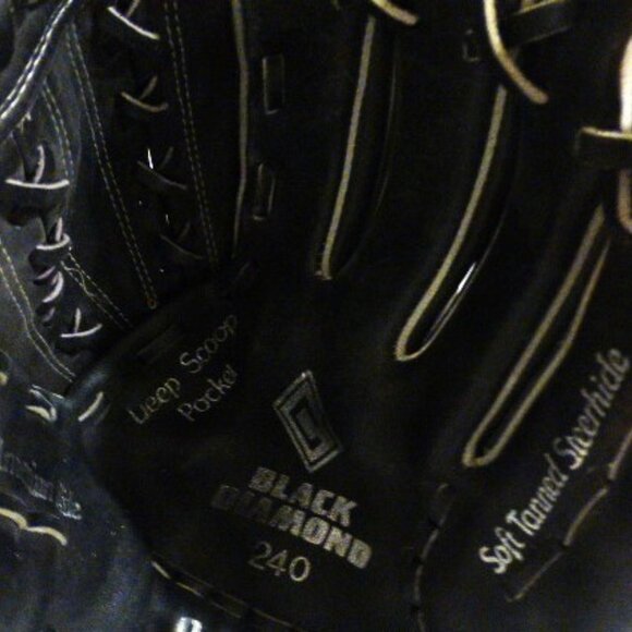 SPRT1 - Cooper Black Diamond 240 BASEBALL GLOVE Deep Scoop Pocket LEFT - Picture 9 of 10